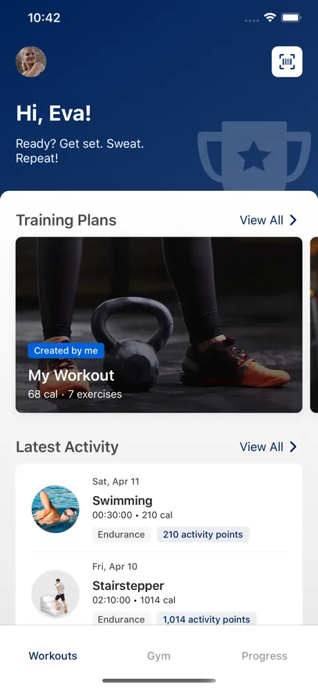 Unique Fitness App